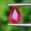 พลอย ทับทิม Ruby sapphire 1.05 กะรัต (Cts.) ดิบ Unheated พลอยแท้ อัญมณีมงคลประจําวันเกิด เครื่องประดับพลอย