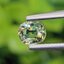 พลอย ดีแมนทรอยด์ การ์เน็ต Demantoid Garnet 0.56 Cts. ดิบ Unheated พลอยแท้ อัญมณีมงคลประจําวันเกิด เครื่องประดับพลอย