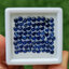 พลอย ไพลิน blue sapphire 13.12 กะรัต (Cts.) 72 เม็ด (pcs.) พลอยแท้ อัญมณีมงคลประจําวันเกิด เครื่องประดับพลอย