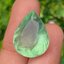 พลอย ฟลูออไรด์ (Fluorite) 23.43 กะรัต (Cts.)พลอยแท้ อัญมณีมงคลประจําวันเกิด เครื่องประดับพลอย