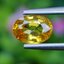 พลอย บุษราคัม yellow sapphire 1.00 กะรัต (Cts.) พลอยแท้ อัญมณีมงคลประจําวันเกิด เครื่องประดับพลอย