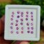 พลอย ชมพู พิ้ง แซฟไฟร์ Pink Sapphire 3.10 กะรัต (Cts.) 30 เม็ด พลอยแท้ อัญมณีมงคลประจําวันเกิด เครื่องประดับพลอย