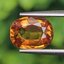 พลอย บุษราคัม yellow sapphire 2.89 กะรัต (Cts.) พลอยแท้ อัญมณีมงคลประจําวันเกิด เครื่องประดับพลอย