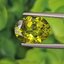 พลอย เพอริดอต Peridot 3.48 กะรัต (Cts.) พลอยแท้ อัญมณีมงคลประจําวันเกิด เครื่องประดับพลอย