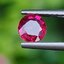 พลอย ทับทิม Ruby sapphire 0.55 กะรัต (Cts.) VS พลอยแท้ อัญมณีมงคลประจําวันเกิด เครื่องประดับพลอย