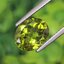 พลอย เพอริดอต Peridot 3.28 กะรัต (Cts.) พลอยแท้ อัญมณีมงคลประจําวันเกิด เครื่องประดับพลอย