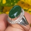 หยก พม่า แท้ Jade แหวนหยก 翡翠戒指 (Jadeite ring) 3.57 กะรัต (Cts.) (Size) 61 ดิบ ไม่ผ่านการปรับปรุง (Type A) พม่า (Myanmar)