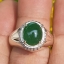 หยก พม่า แท้ Jade แหวนหยก 翡翠戒指 (Jadeite ring) 3.03 กะรัต (Cts.) (Size) 60ดิบ ไม่ผ่านการปรับปรุง (Type A) พม่า (Myanmar)