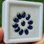 พลอย ไพลิน blue sapphire 5.8 กะรัต (Cts.) 11 เม็ด (Pcs.) พลอยแท้ อัญมณีมงคลประจําวันเกิด เครื่องประดับพลอย