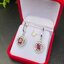 ต่างหู พลอย ทับทิม (Ruby Earrings) พลอยแท้ อัญมณีมงคลประจําวันเกิด เครื่องประดับพลอย