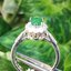 หยก พม่า แท้ Jade แหวนหยก (jadeite Ring) ดิบ (Size) 59 ไม่ผ่านการปรับปรุง (Type A) พม่า (Myanmar)