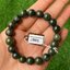J0008 หยก พม่า แท้ Jade กำไล ประคำหยก (Jadeite Beads Bracelet) พม่า (Myanmar)