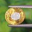 พลอย บุษราคัม yellow sapphire 4.04 กะรัต (Cts.) พลอยแท้ อัญมณีมงคลประจําวันเกิด เครื่องประดับพลอย