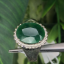 หยก พม่า แท้ Jade แหวนหยก 翡翠戒指 (Jadeite ring) ดิบ (Size) 58 ไม่ผ่านการปรับปรุง (Type A) พม่า (Myanmar)