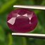 พลอย ทับทิม พม่า (Burmese Ruby Sapphire) 1.56 กะรัต พร้อมใบเซอร์ พลอยแท้ อัญมณีมงคลประจําวันเกิด เครื่องประดับพลอย