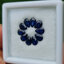 พลอย ไพลิน blue sapphire 5.25 กะรัต (Cts.) 10 เม็ด (Pcs.) พลอยแท้ อัญมณีมงคลประจําวันเกิด เครื่องประดับพลอย