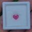 พลอย ชมพู พิ้ง แซฟไฟร์ Pink Sapphire 0.68 กะรัต (Cts.) พลอยแท้ อัญมณีมงคลประจําวันเกิด เครื่องประดับพลอย