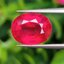 พลอย ทับทิม Ruby sapphire 4.09 กะรัต (Cts.) พลอยแท้ อัญมณีมงคลประจําวันเกิด เครื่องประดับพลอย