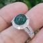 หยก พม่า แท้ Jade แหวนหยก 翡翠戒指 (Jadeite ring) 3.34 กะรัต (Cts.) (Size) 55 ดิบ ไม่ผ่านการปรับปรุง (Type A) พม่า (Myanmar)