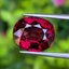 พลอย โรโดไลต์ กาเน็ท Rhodolite Garnet 6.19 กะรัต Cts.พลอยแท้ อัญมณีมงคลประจําวันเกิด เครื่องประดับพลอย