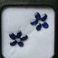 พลอย ไพลิน blue sapphire 6.41 กะรัต (Cts.) 10 เม็ด (Pcs.) พลอยแท้ อัญมณีมงคลประจําวันเกิด เครื่องประดับพลอย