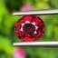 พลอย โรโดไลต์ กาเน็ท Rhodolite Garnet 2.10 กะรัต Cts.พลอยแท้ อัญมณีมงคลประจําวันเกิด เครื่องประดับพลอย