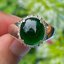 หยก พม่า แท้ Jade แหวนหยก (jadeite Ring) Size 57 ดิบ ไม่ผ่านการปรับปรุง (Type A) พม่า (Myanmar)