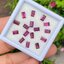 พลอย โรโดไลต์ กาเน็ท Rhodolite Garnet 16 เม็ด Pcs. 5.77 กะรัต Cts.พลอยแท้ อัญมณีมงคลประจําวันเกิด เครื่องประดับพลอย