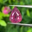 พลอย ทับทิม Ruby sapphire 2.44 กะรัต (Cts) ดิบ Unheated พลอยแท้ อัญมณีมงคลประจําวันเกิด เครื่องประดับพลอย