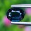 พลอย เขียวส่อง Green Sapphire 1.12 กะรัต (Cts.) ดิบ Unheated พลอยแท้ อัญมณีมงคลประจําวันเกิด เครื่องประดับพลอย
