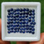 พลอย ไพลิน blue sapphire 13.12 กะรัต (Cts.) 72 เม็ด (pcs.) พลอยแท้ อัญมณีมงคลประจําวันเกิด เครื่องประดับพลอย