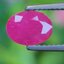 พลอย ทับทิม พม่า (Burmese Ruby Sapphire) 1.37 กะรัต พลอยแท้ อัญมณีมงคลประจําวันเกิด เครื่องประดับพลอย