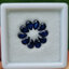 พลอย ไพลิน blue sapphire 5.25 กะรัต (Cts.) 10 เม็ด (Pcs.) พลอยแท้ อัญมณีมงคลประจําวันเกิด เครื่องประดับพลอย