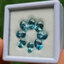 พลอย เพทาย Natural Zircon 12.22 กะรัต (Cts.) 8 เม็ด (8Pcs.) พลอยแท้อัญมณีมงคล ประจําวันเกิด เครื่องประดับพลอย