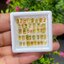 พลอย บุษราคัม yellow sapphire 8.80 กะรัต (Cts.) 40 เม็ด (Pcs.) พลอยแท้ อัญมณีมงคลประจําวันเกิด เครื่องประดับพลอย