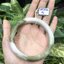 J05C0030 หยก พม่า แท้ Jade กำไลหยก 58 มม. (Jade bracelet) พม่า (Myanmar)