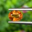 พลอย บุษราคัม yellow sapphire 1.00 กะรัต (Cts.) พลอยแท้ อัญมณีมงคลประจําวันเกิด เครื่องประดับพลอย