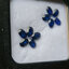 พลอย ไพลิน blue sapphire 6.41 กะรัต (Cts.) 10 เม็ด (Pcs.) พลอยแท้ อัญมณีมงคลประจําวันเกิด เครื่องประดับพลอย