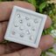 พลอย ขาว ไวท์ แซฟไฟร์ White Sapphire 12 เม็ด 2.81 กะรัต (Cts.) พลอยแท้ อัญมณีมงคลประจําวันเกิด เครื่องประดับพลอย