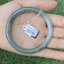 1106 หยก พม่า แท้ Jade กำไลหยก 56.3 มม (Jadeite bracelet) พม่า (Myanmar)