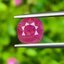 พลอย ทับทิม พม่า Burmese Ruby sapphire 3.30 กะรัต (Cts) ดิบ Unheated พร้อมใบเซอร์ พลอยแท้ อัญมณีมงคลประจําวันเกิด เครื่องประดับพลอย