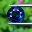พลอย ไพลิน blue sapphire 3.08 กะรัต (Cts.) พร้อมใบเซอร์ พลอยแท้ อัญมณีมงคลประจําวันเกิด เครื่องประดับพลอย
