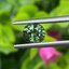 พลอย เขียวส่อง (Yellowish Green Sapphire) 1.11 กะรัต (Cts.) ดิบ Unheated พลอยแท้ อัญมณีมงคลประจําวันเกิด เครื่องประดับพลอย