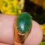 หยก พม่า แท้ Jade แหวนหยก 翡翠戒指 (Jadeite ring) 1.56 กะรัต (Cts.) Size 54 ดิบ ไม่ผ่านการปรับปรุง (Type A) พม่า (Myanmar)