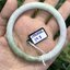 J05C0032 หยก พม่า แท้ Jade กำไลหยก 59.8 มม (Jade bracelet) พม่า (Myanmar)