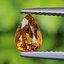 พลอย บุษราคัม yellow sapphire 1.05 กะรัต (Cts.) พลอยแท้ อัญมณีมงคลประจําวันเกิด เครื่องประดับพลอย