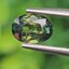 พลอย เขียวส่อง Green Sapphire 1.13 กะรัต (Cts.) ดิบ (Unheated) พร้อมใบเซอร์ (With Certificate) พลอยแท้ อัญมณีมงคลประจําวันเกิด เครื่องประดับพลอย