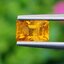 พลอย บุษราคัม yellow sapphire 1.06 กะรัต พลอยแท้ อัญมณีมงคลประจําวันเกิด เครื่องประดับพลอย