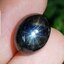 พลอย ไพลิน สตาร์ แซฟไฟร์ Blue Star Sapphire 9.85 กะรัต (Cts.) ดิบ Unheated พร้อมใบเซอร์ พลอยแท้ อัญมณีมงคลประจําวันเกิด เครื่องประดับพลอย