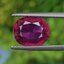 พลอย ทับทิม (Ruby Sapphire) 4.84 กะรัต (Cts.) พลอยแท้ อัญมณีมงคลประจําวันเกิด เครื่องประดับพลอย